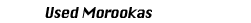 Used Morooka Carriers